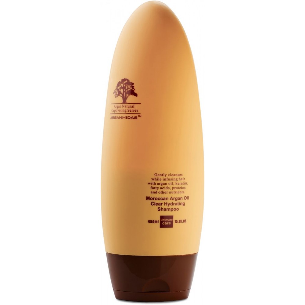 ARGANMIDAS moroccan argan oil clear 450ml - Cashmere Cosmetics