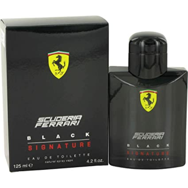 Ferrari Black Signature Eau De Toilette Spray 125 Ml | Men
