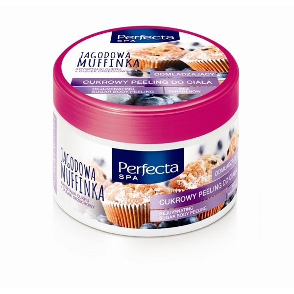 PERFECTA - SPA SUGAR BODY SCRUB BLUEBERRY MUFFIN ...