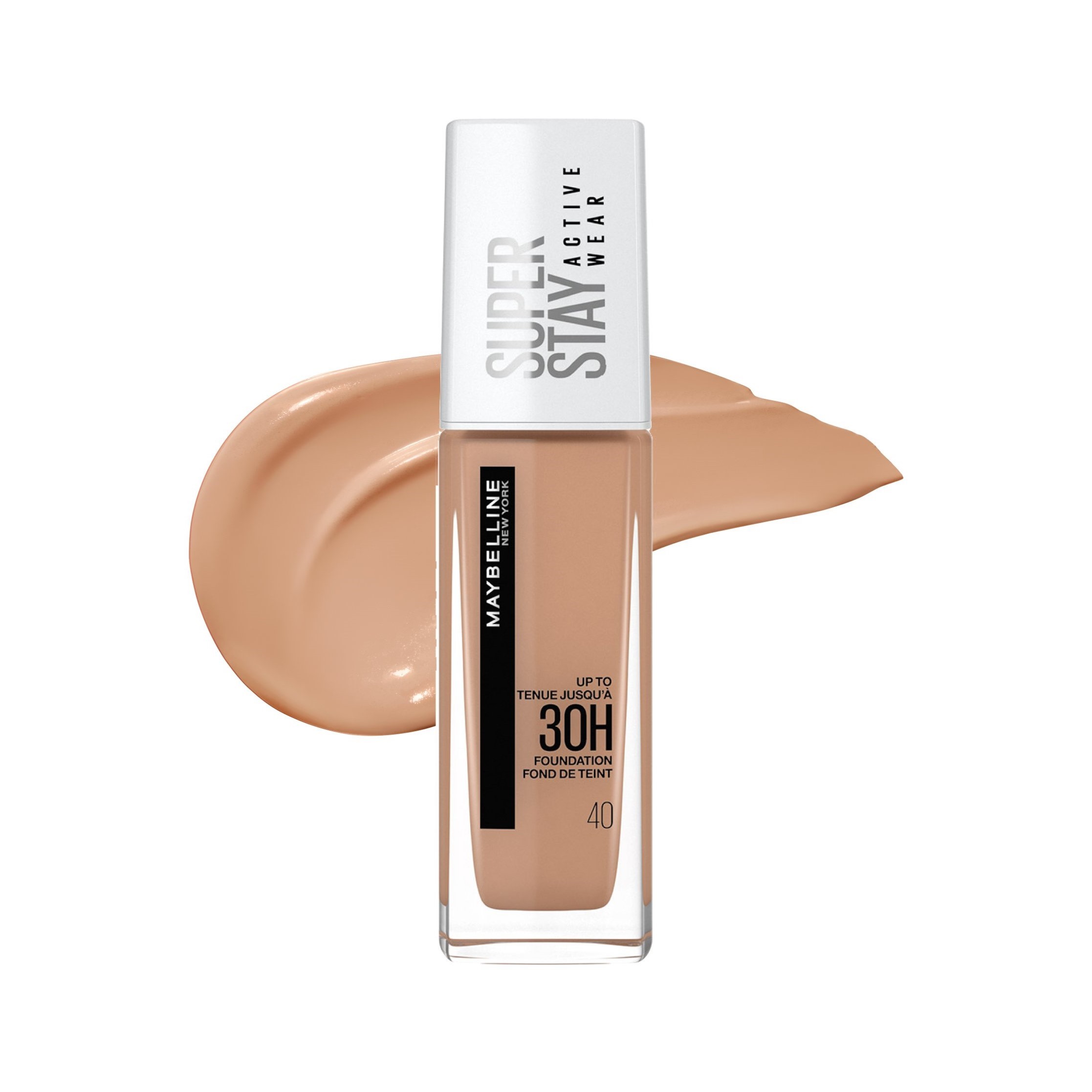 Maybelline - Foundation SuperStay 30H Active Wear - 40: Fawn - Cashmere  Cosmetics